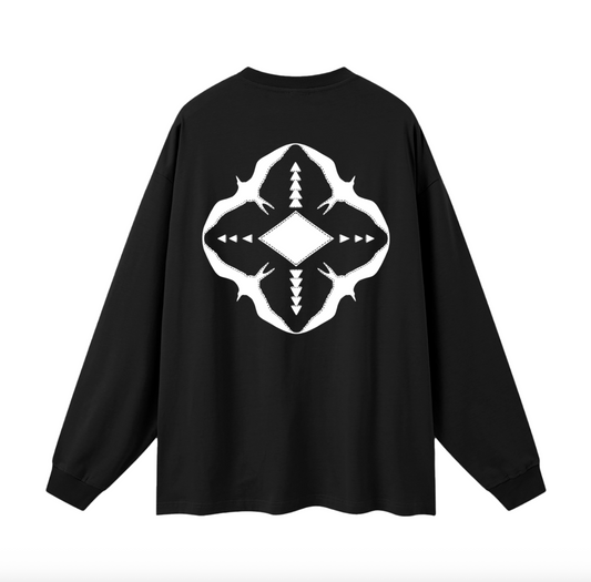 HŌʻAILONA BLACK LONG SLEEVE (PRE-ORDER)